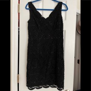 Black Lace Dress - Ann Taylor